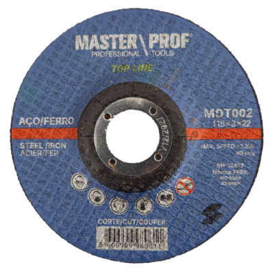 Disco de Corte Topline 115 X 3,0 Mm (50 Unidades)