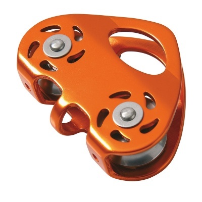 Polia De Alumínio Para Tirolesas De Até 13 Mm