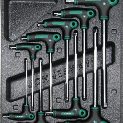 Jogo  C/9 Chaves Torx Duplas de Punho