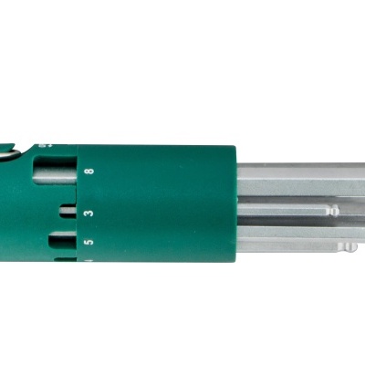 Jogo 8 Chaves Hexagonais Longas Ponta Esférica