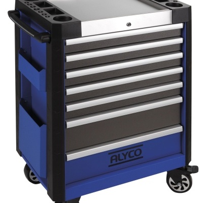 Carro Metál. 7 Gavetas Reforç. Tamp Inox (192825)