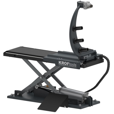 Elevador Roda Pneumático para Balanceadora Pneus 80 Kgs