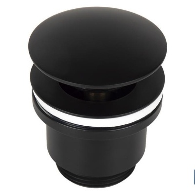 Válvula Click-Clack | Fabricada Em Latão | Rosca 1 1/4 | Inclui Tampa Grande De Ø63 Mm