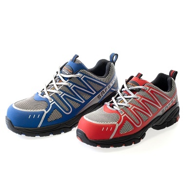 Perlio Vermelho, Sapato De Microfibra Vermelho Sem Metal S1P