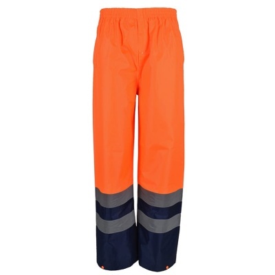 Calças Country Trouser Hv Orange/Navy (1 Unidad)