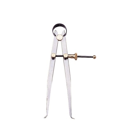 Compasso Pontas Curvas (para Interiores) 8"