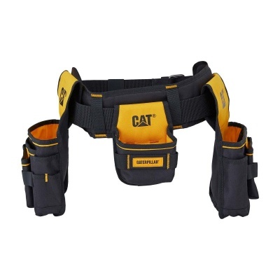 Gp-65052 Cinto De Ferramentas Caterpillar Com 3 Bolsos (Cp-Gp-65052)