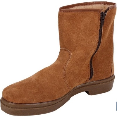 Bota De Camurça| Sola De Borracha