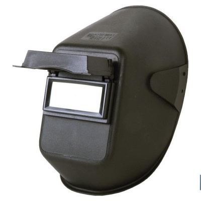 Máscara Capacete De Soldadura I Ajustável I Ergonómica I Din 11 I Com Vidros Branco E Negro I En 166/En 1