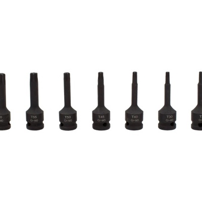 Jogo 09 Chaves Torx T-20/T-70 Impacto