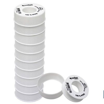 Rolo Ptfe De 12Mm X 0,076Mm