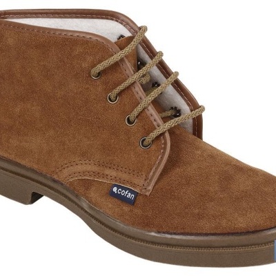 Bota De Camurça | Com Atacadores | Modelo Delta | Bota De Trabalho | Sola De Borracha