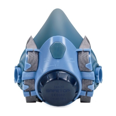 Máscara De Silicone Safetop Series 4600 Tamanho M/G