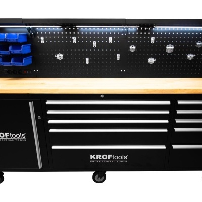 Carro Trabalho 84" C/ Led E Tomada Elétrica (8631)