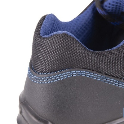 Sapato De Pele | Segurança S-3 | Modelo Apolo | Biqueira De Carbono Light | Cor Negro