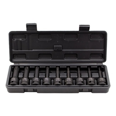 Jogo 09 Chaves Torx T-20/T-70 Impacto