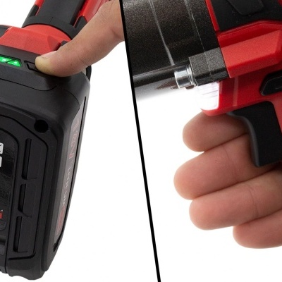 Kit Chave Impacto 1/2 + Rebarbadora - 18V