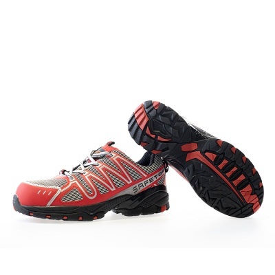 Perlio Vermelho, Sapato De Microfibra Vermelho Sem Metal S1P