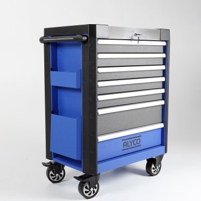 Carro Metál. 7 Gavetas Reforç. Tamp Inox (192825)