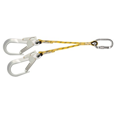 Corda Dupla Sem Absorvente, 1,5 M Com Ganchos De 54 Mm