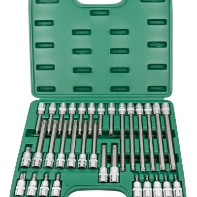 Jogo de 32 Bits Torx de 1/2"