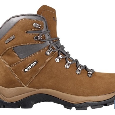 Bota De Pele Nobuck Castanha