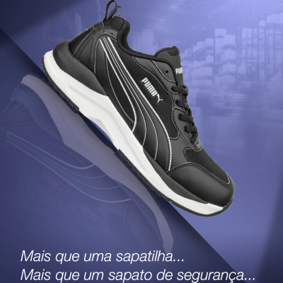 Sapatilha De Proteção Shift Blk/White S3S Puma