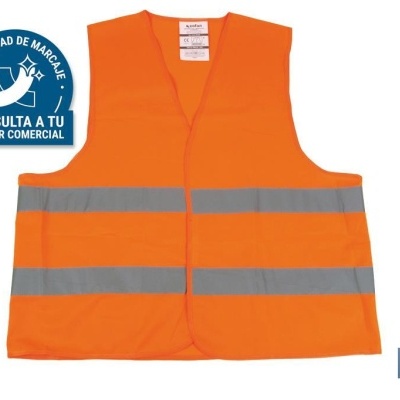 Coletes Reflector I Cor Laranja I Tamanho Xxl I En Iso 20471 I Categoría Ii I