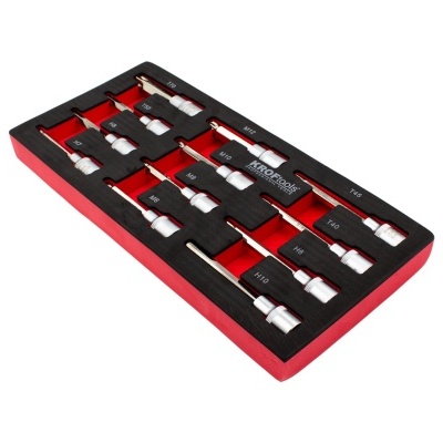 Módulo Chaves Bit Hex. Torx 1/2" 12 Pcs (8603)