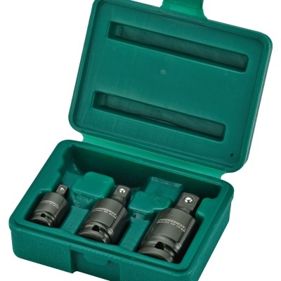 Jogo de 3 Cardans de Impacto (1/4",3/8", 1/2")