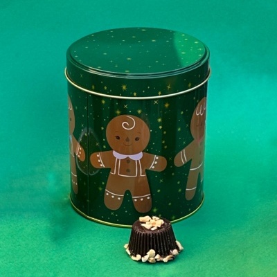 Lata de Natal - cookies ou mini cookies