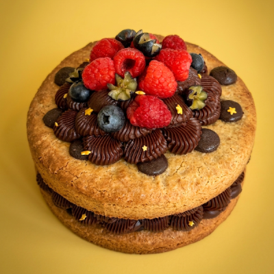 cookie cake - 2 layers