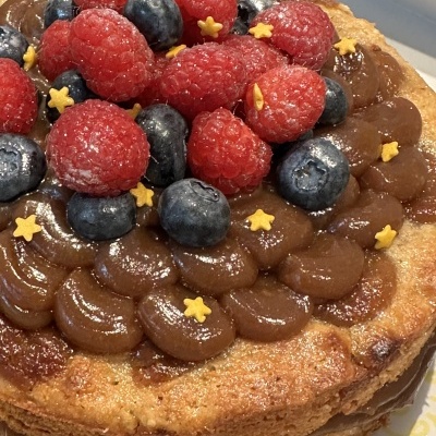 cookie cake - 2 layers