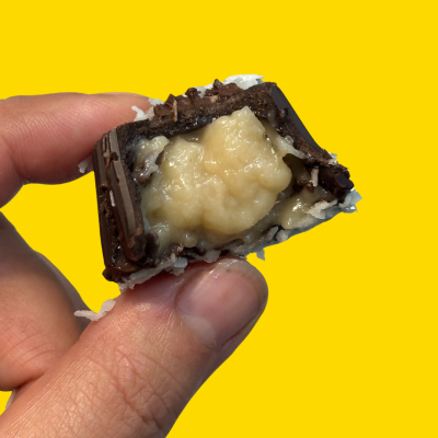 bombom recheado de coco - 6 unidades