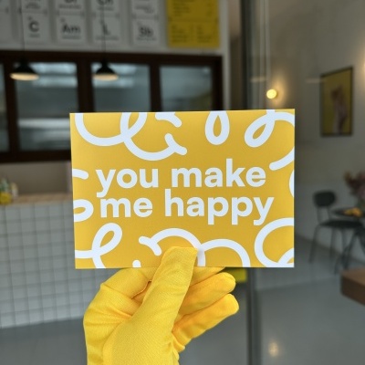 Make Happy 😊 Happy Card