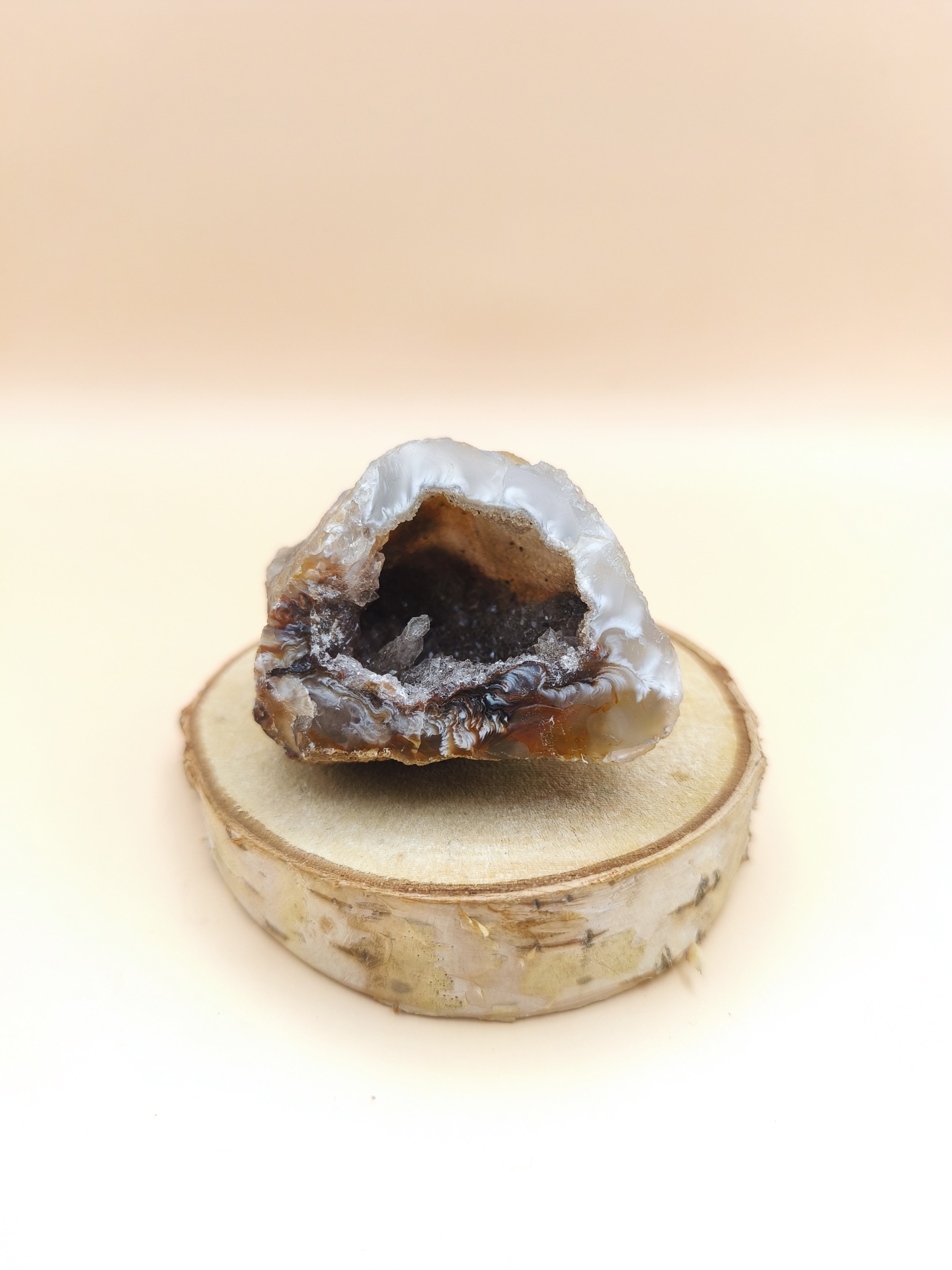 Geodo Ágata cristalizada