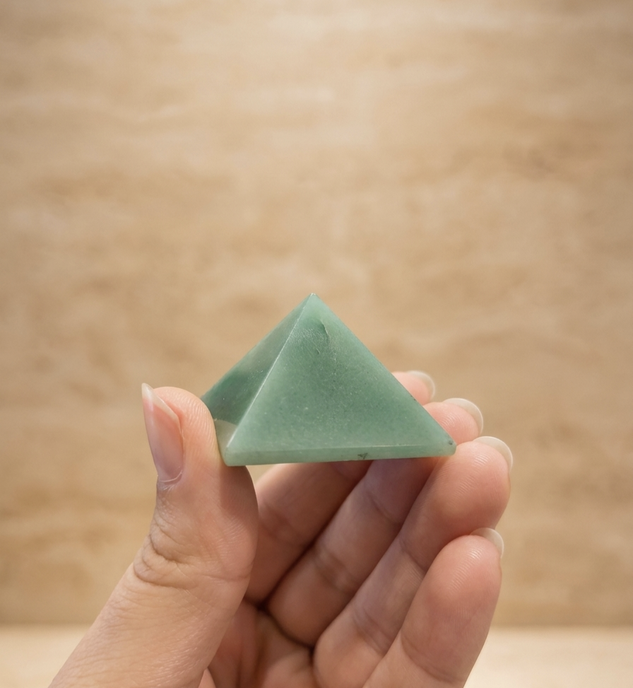 Piramide Quartzo Verde (40x40mm)