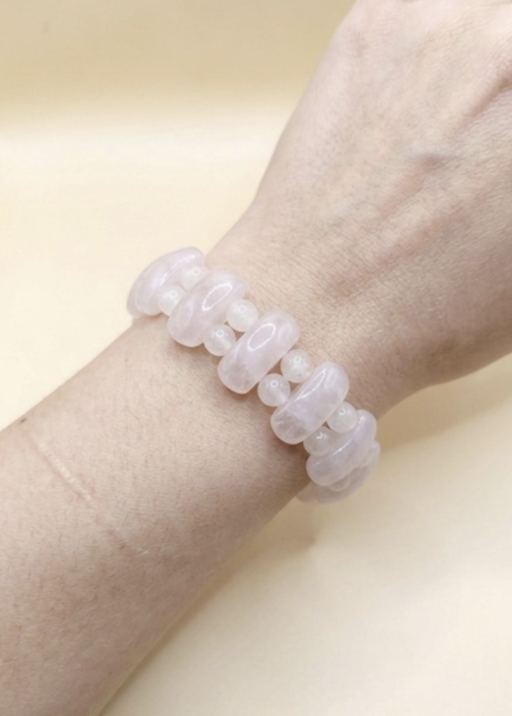 Pulseira Quartzo Rosa