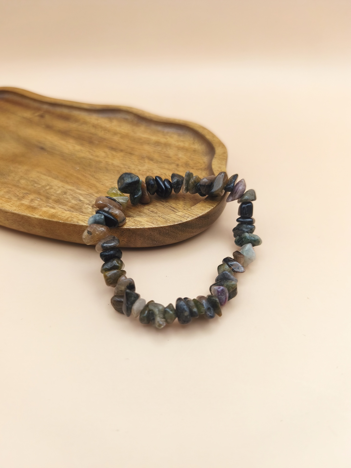 Pulseira Turmalina Multicolor chips