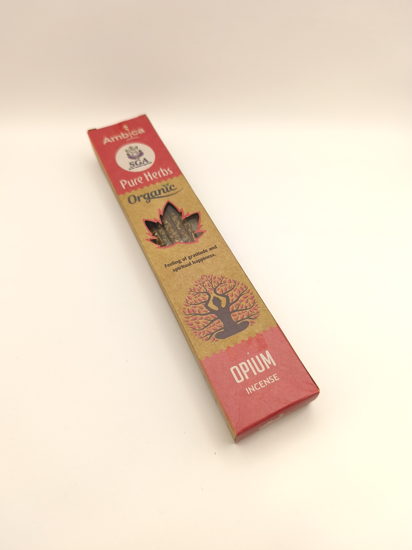 Incenso Pure Herbs Orgânico de Ópio