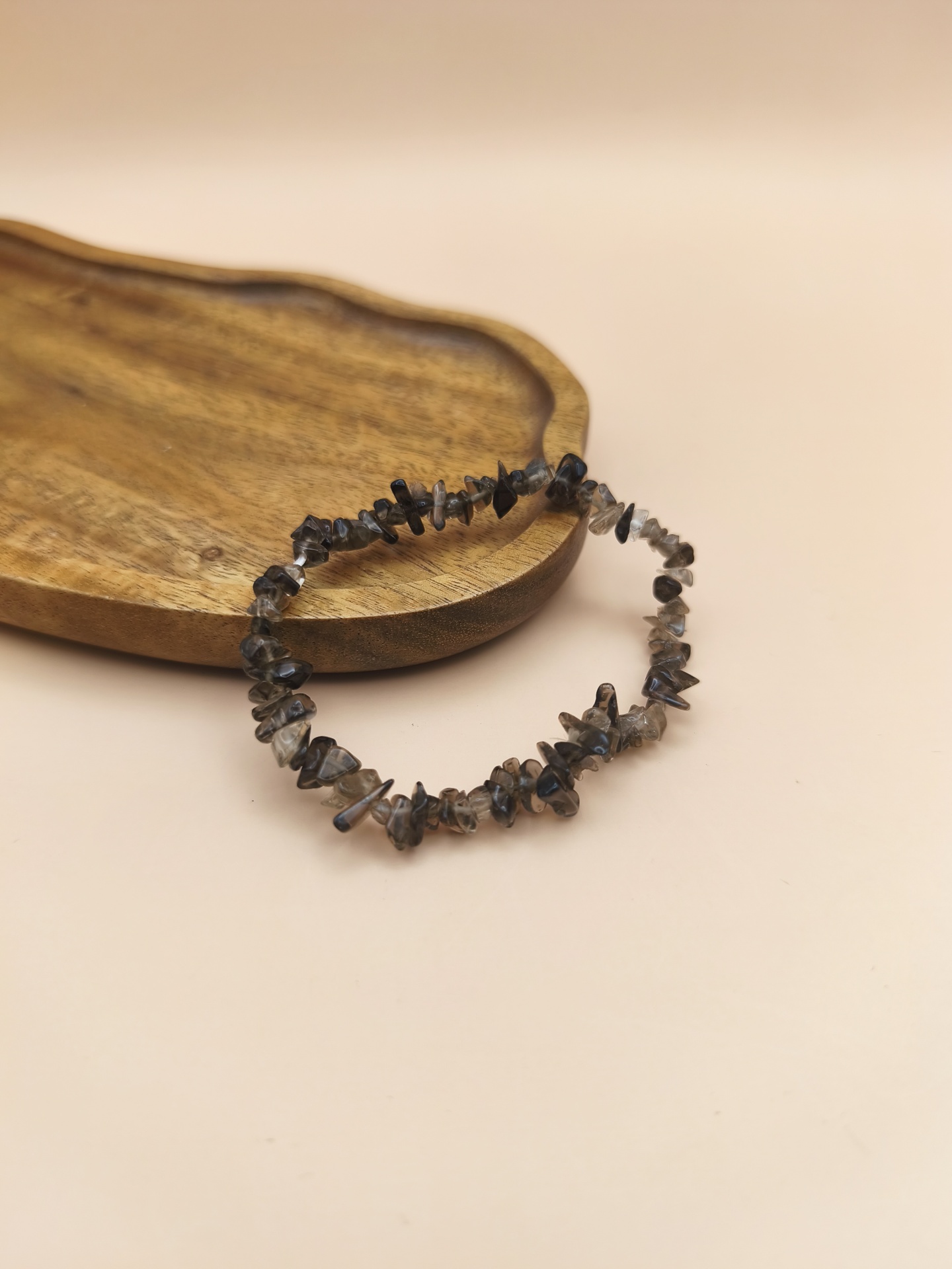 Pulseira Quartzo Fumado chips