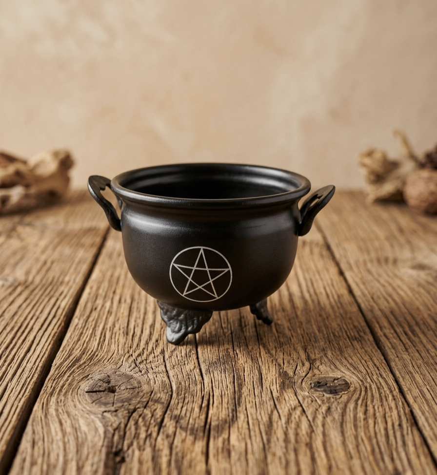 Queimador Ferro Pentagrama 10 cms