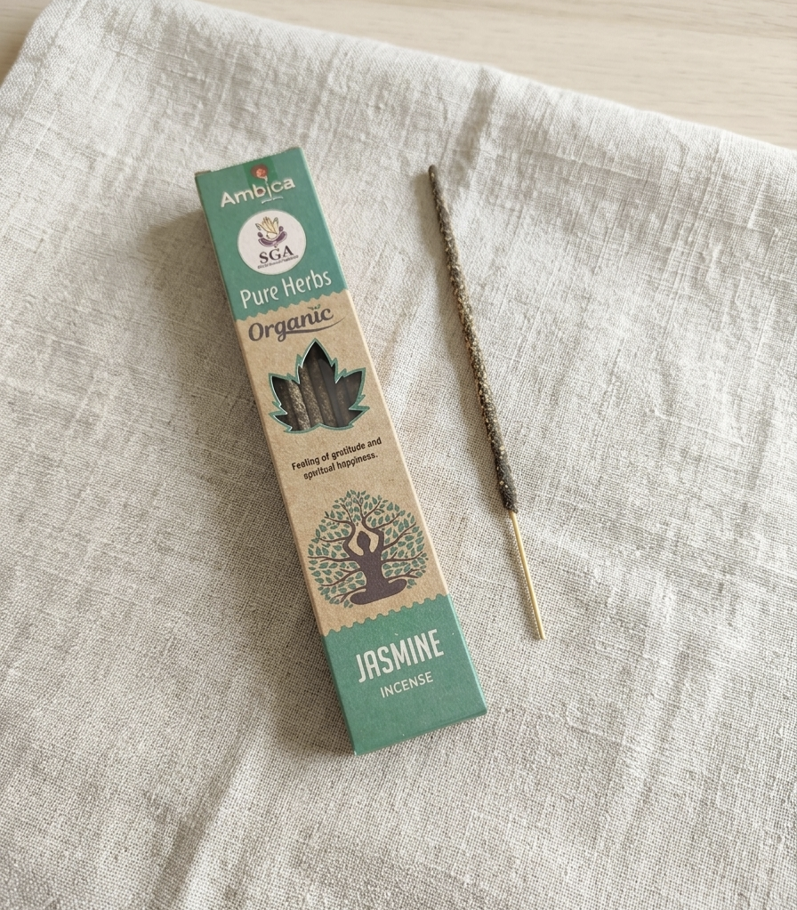 Incenso Pure Herbs Orgânico de Jasmim