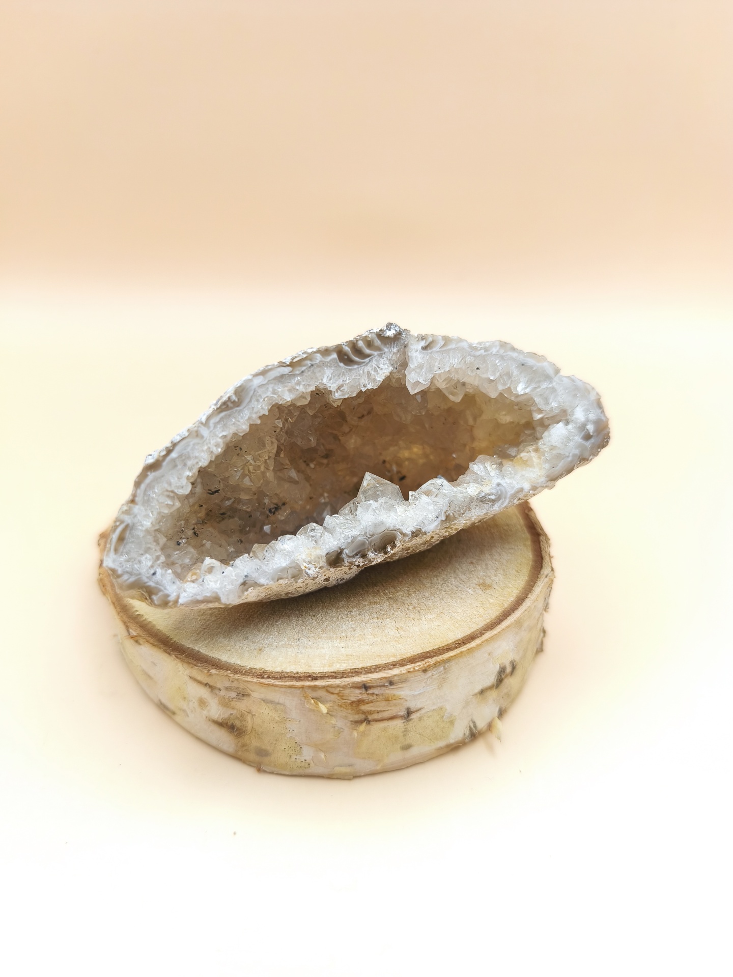 Geodo Ágata cristalizada