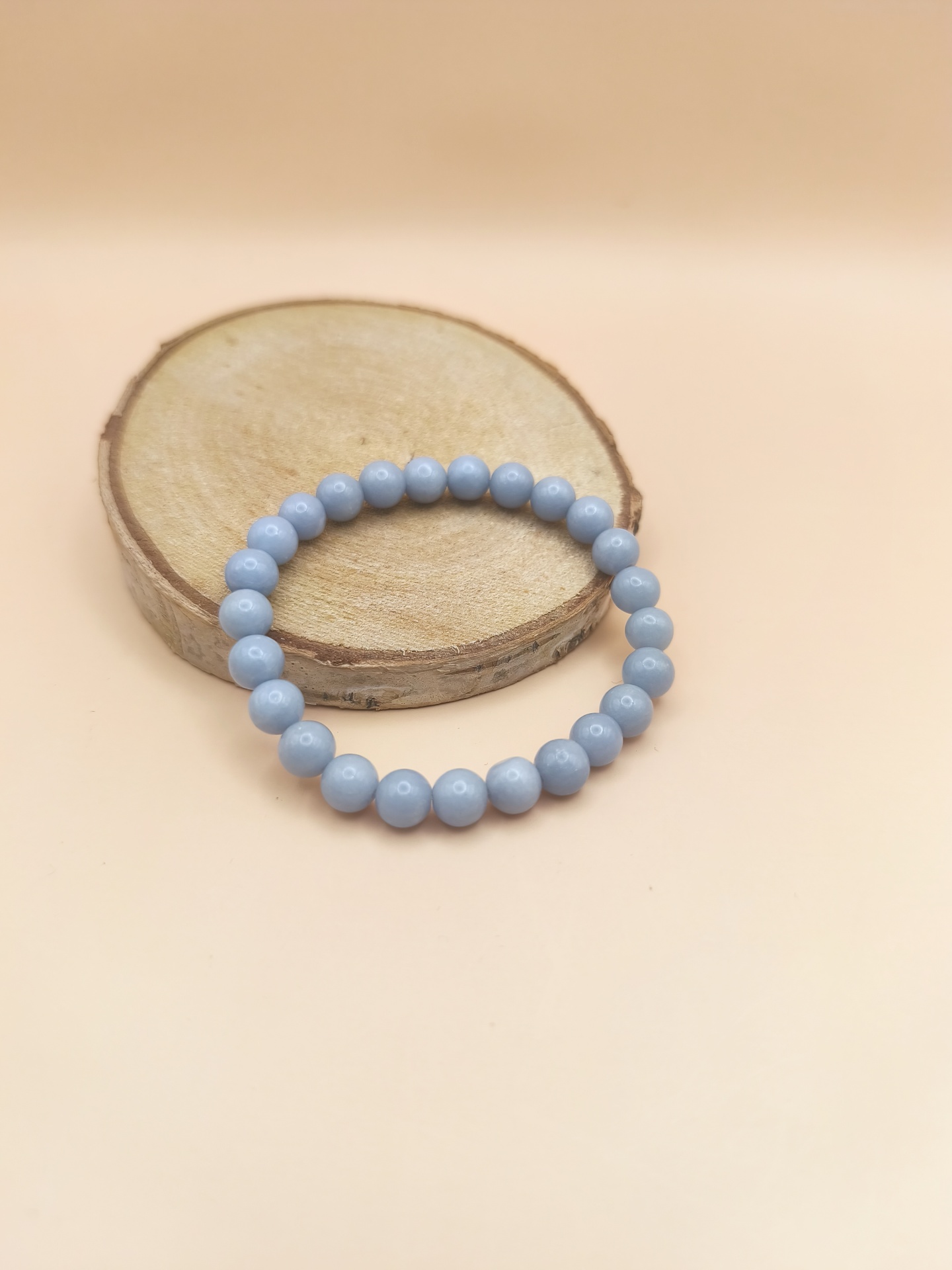 Pulseira  Angelite 8mm