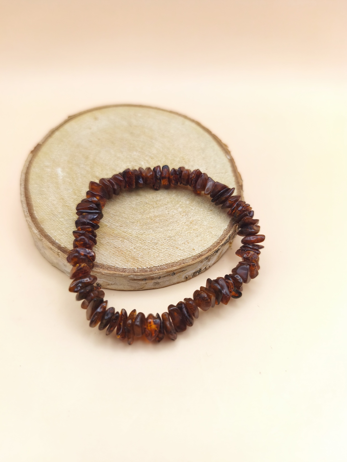 Pulseira Âmbar Escuro (chips)