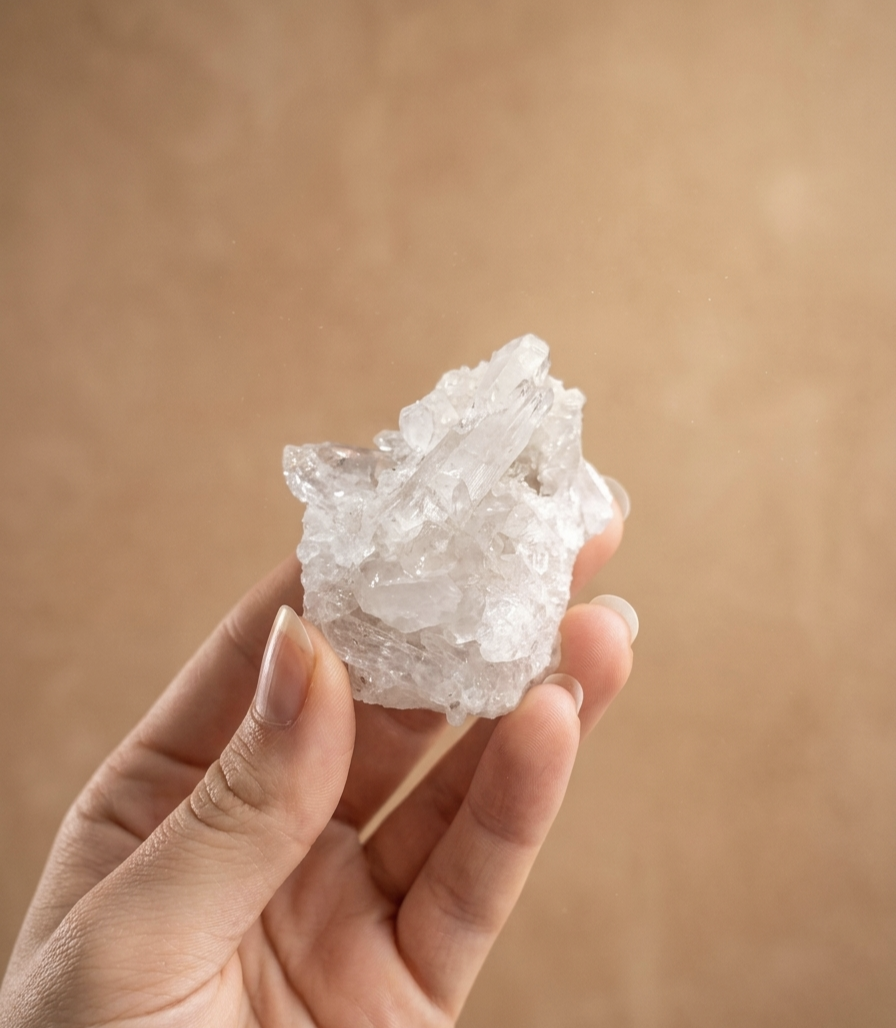 Drusa Quartzo Cristal
