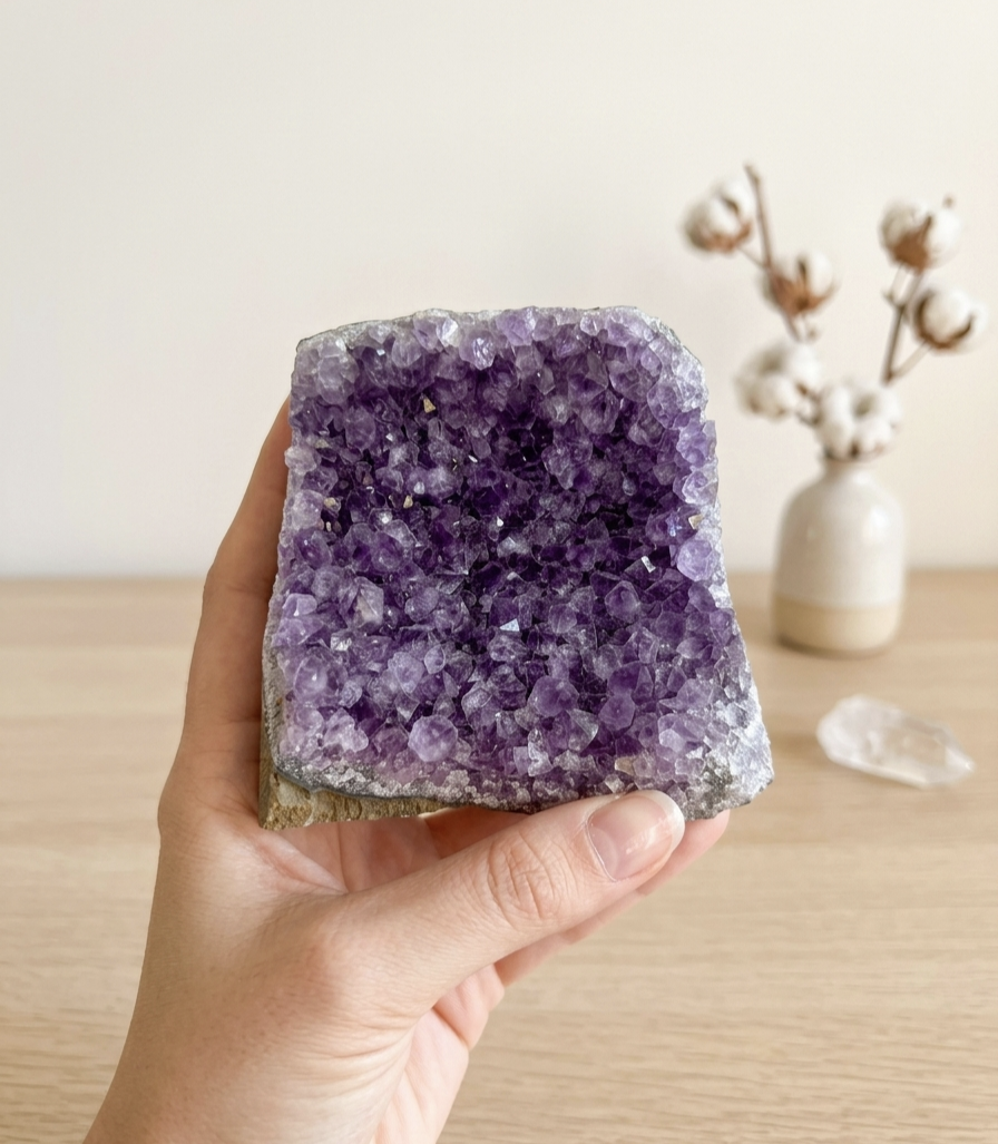 Drusa Ametista do Uruguai (625g) (9x9 cms)