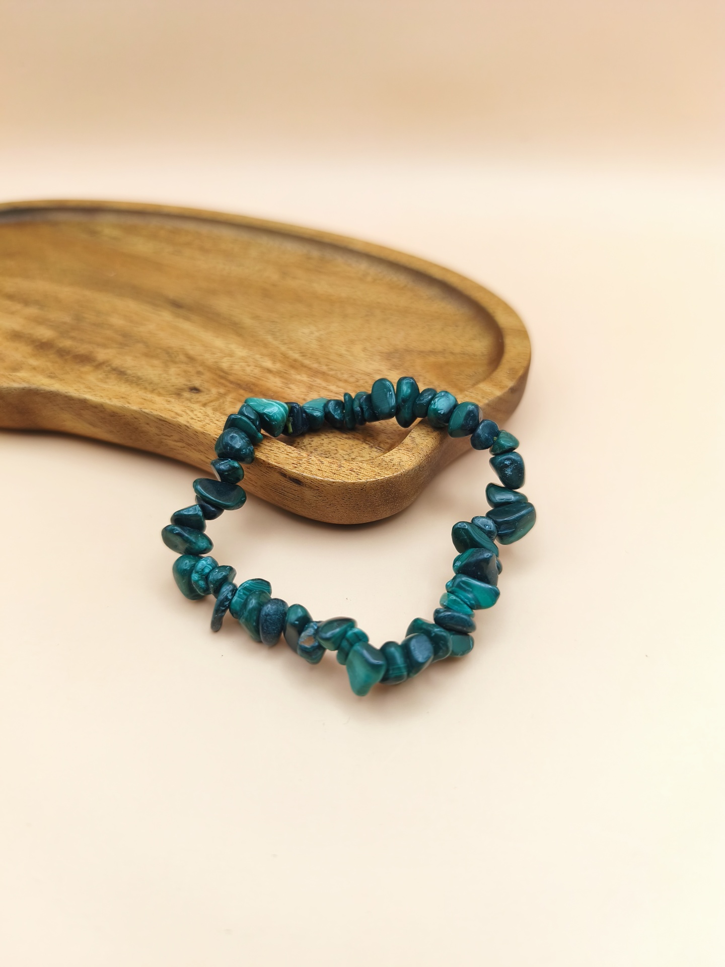 Pulseira Malaquite chips