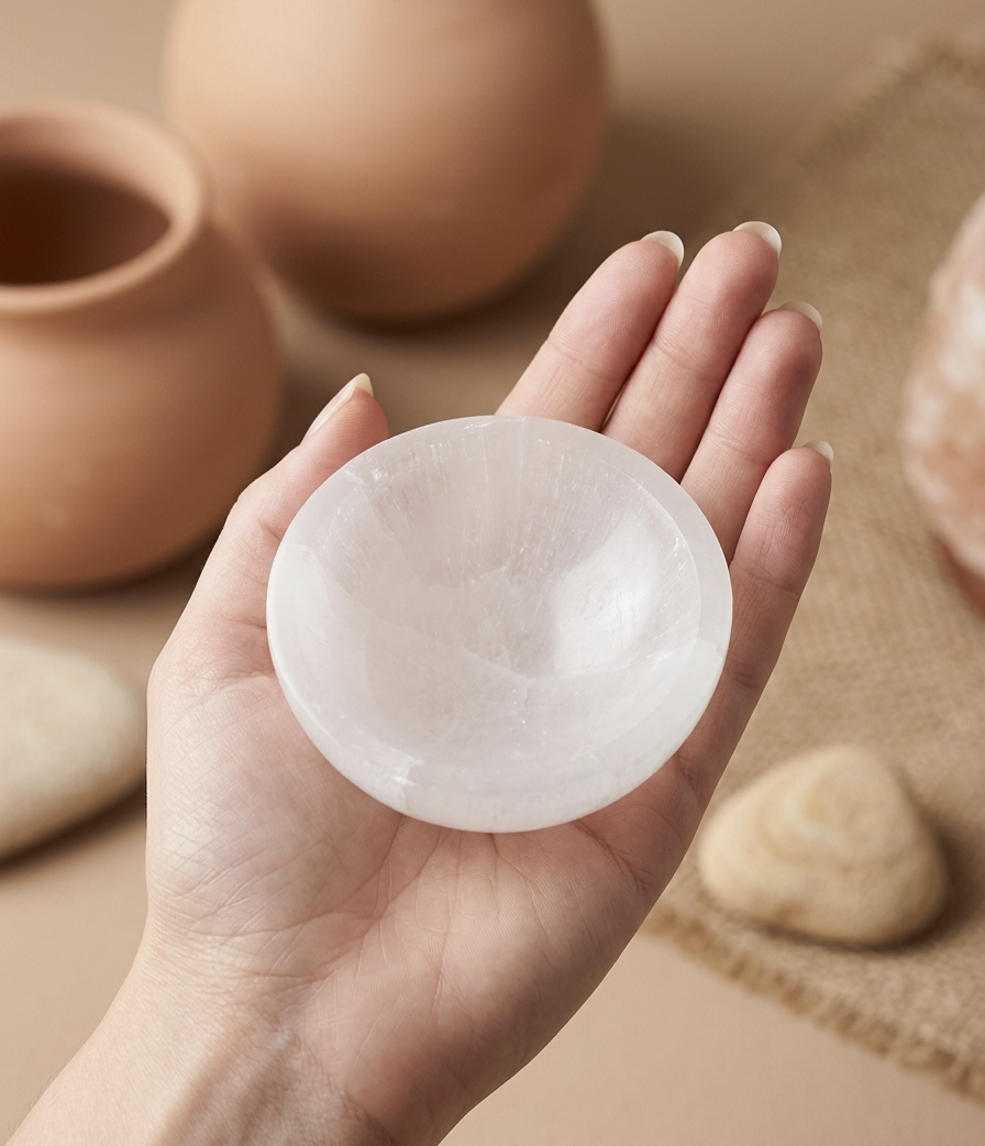 Taça de Selenite 8 cms